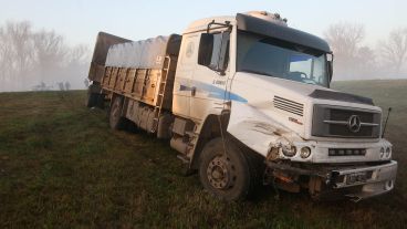 Una cortina de humo dificultaba la visibilidad al momento del choque.