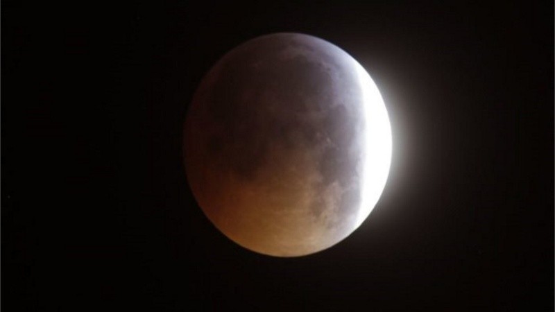 El eclipse de luna se podrá seguir este martes.