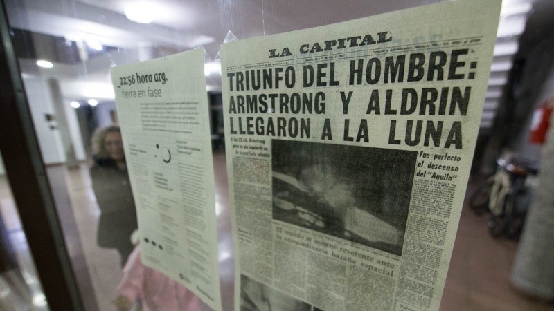 Este año se cumple 50 años de la llega del hombre a la luna y el Planetario lo recuerda así. 