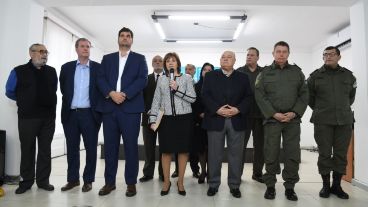 La ministra Bullrich explicó en conferencia de prensa los alcances del Servicio Cívico.