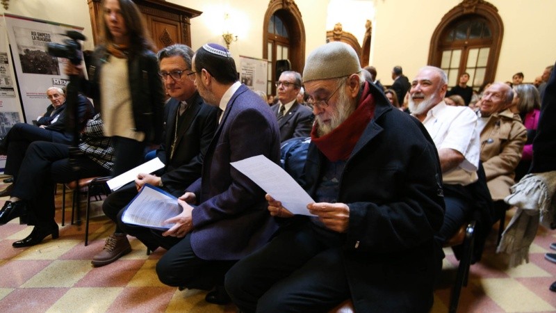 El acto en el Concejo Municipal.