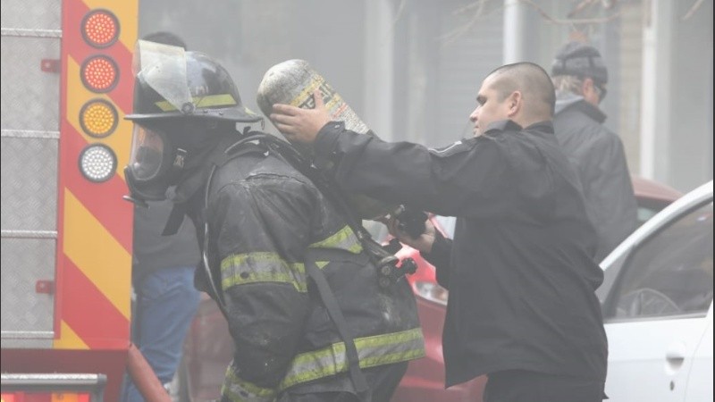 El siniestro se desató antes de las 14 de este jueves.
