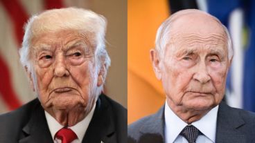 Trump y Putin, con el filtro de la popular FaceApp.