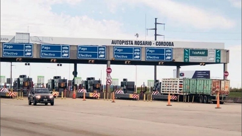 Los peajes volverán a cobrarse con normalidad tras las medidas de fuerza.