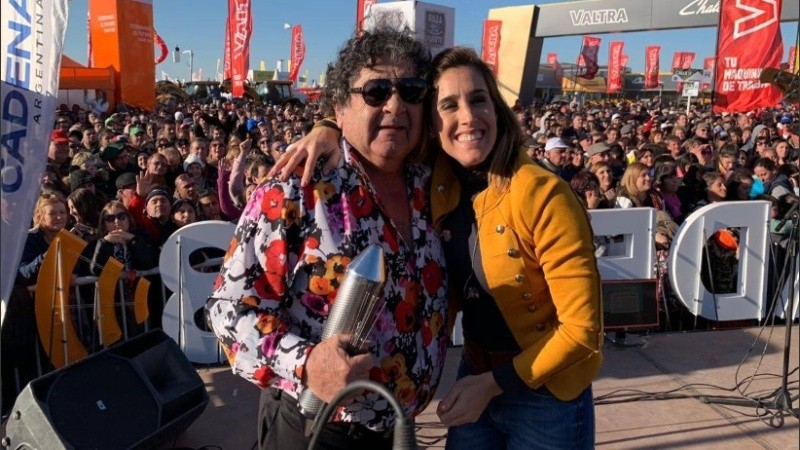 Soledad y Los Palmeras, una reunión bien santafesina.