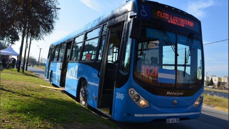Las nuevas unidades de la línea 102 Roja presentada en zona norte.