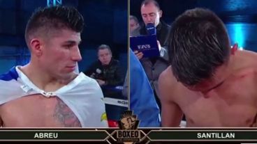 Abreu y Santillán en la espera del fallo.