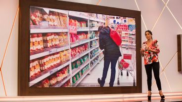Así quedó el renovado estudio de Telenoche Rosario.