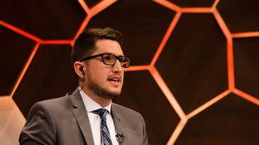 Así quedó el renovado estudio de Telenoche Rosario.