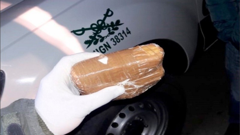 El operativo fue realizado por Gendarmería Nacional