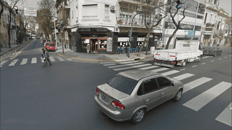 El hecho se produjo en el barrio porteño de San Cristóbal.