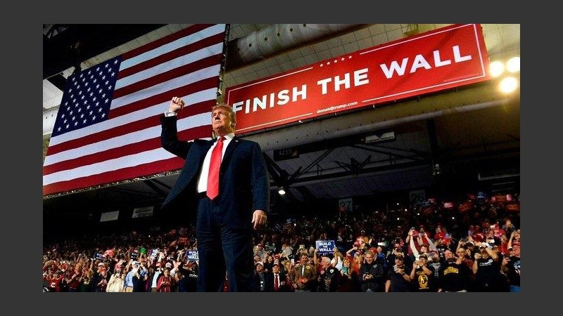 Nuevo triunfo de Trump en su idea de construir el muro fronterizo. 