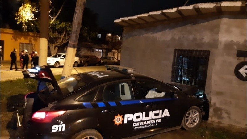 La esquina de zona sur donde ocurrió el choque.