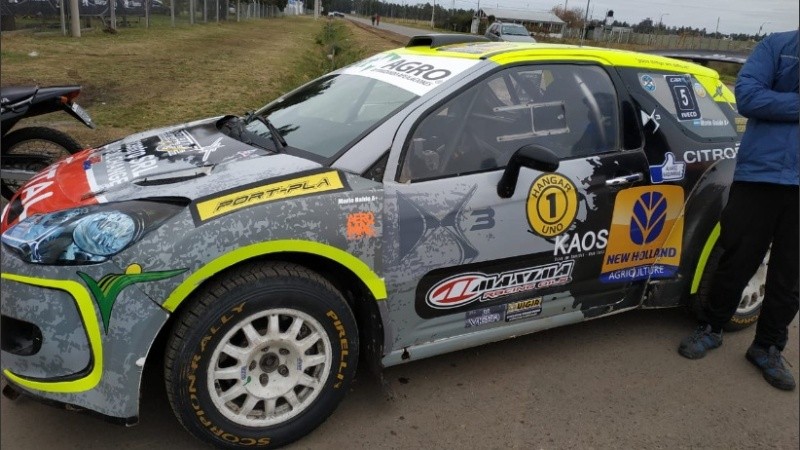 El Citroën DS3 fue remitido al corralón municipal.