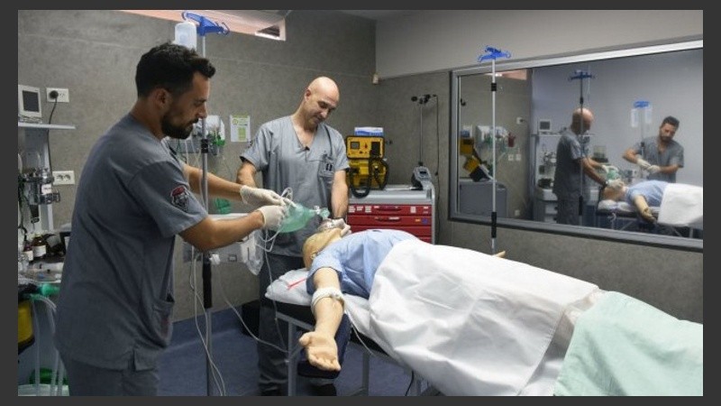 Los alumnos de la carrera de posgrado pueden acceder a este tipo de prácticas desde el primer año.