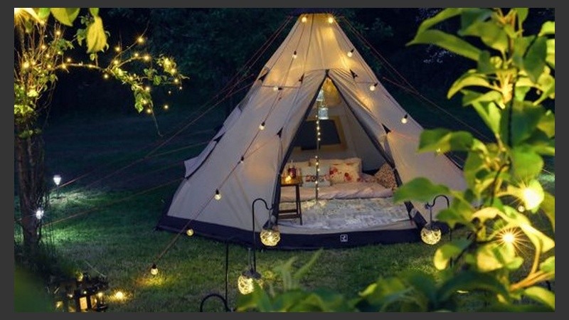 Inflable, con comedor o con baño, hay opciones para todos los gustos.