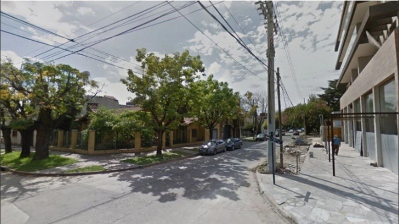 La zona donde fue encontrado el cadáver de Ferreyra.