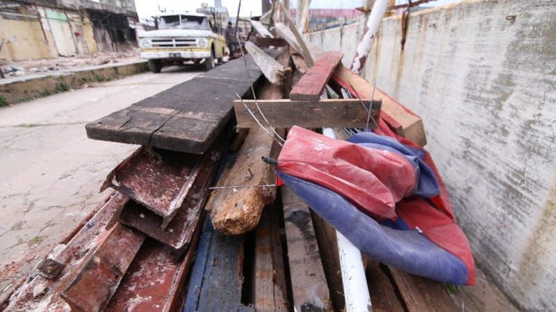 Los viejos tablones que pasarán a la historia.
