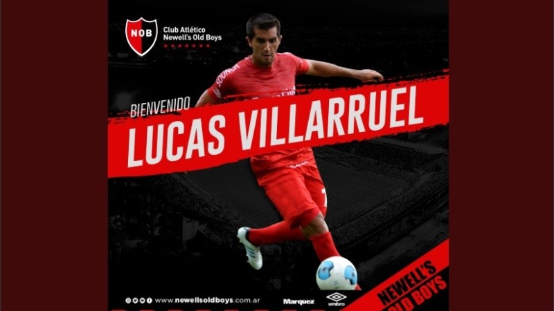 El jugador, anunciado por las redes sociales leprosas.