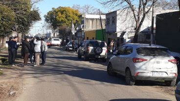 Estupor por el crimen en barrio Triángulo.
