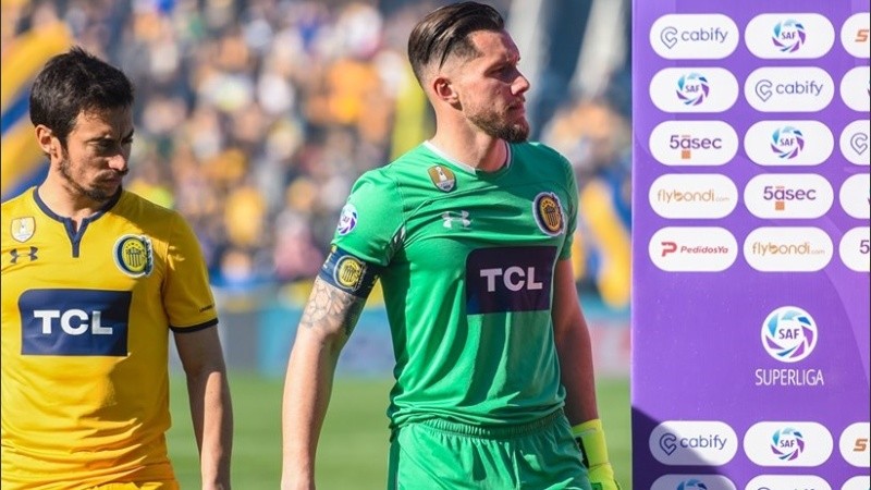 Jeremías, en su nuevo rol de capitán del equipo canalla.