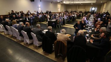 Sala llena en la Asociación Empresaria.