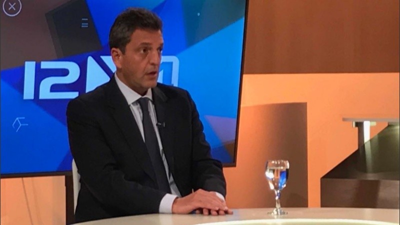 Massa, muy crítico con las políticas del gobierno de Mauricio Macri.