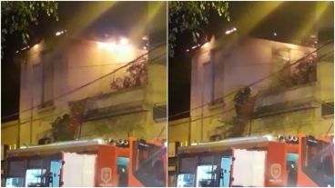 Para el dueño, las llamas fueron provocadas por las colillas de los vecinos.