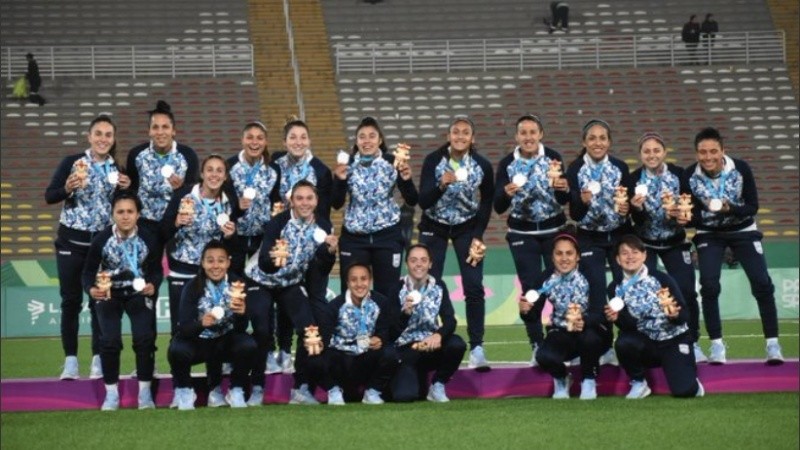 El gol argentino fue convertido por Agustina Barroso.