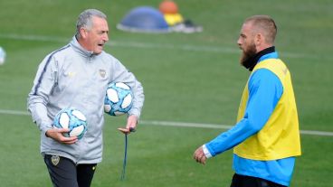 El DT consideró por primera vez al romano para concentrar.