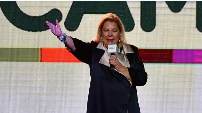 Esta vez Carrió no va al búnker. 