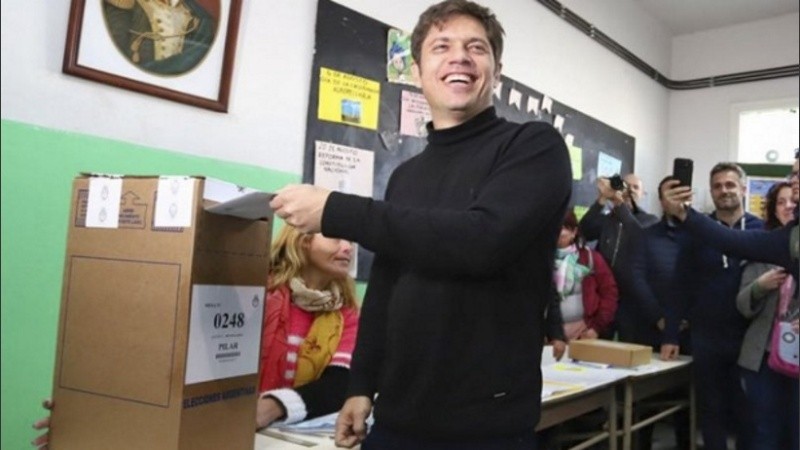 El candidato del Frente de Todos a la gobernación de la provincia de Buenos Aires, Axel Kicillof.