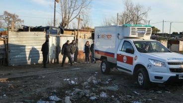 Génova al 2100, lugar donde fue hallado el cuerpo del joven.