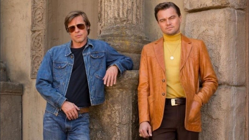  Brad Pitt y Leonardo DiCaprio protagonizan 