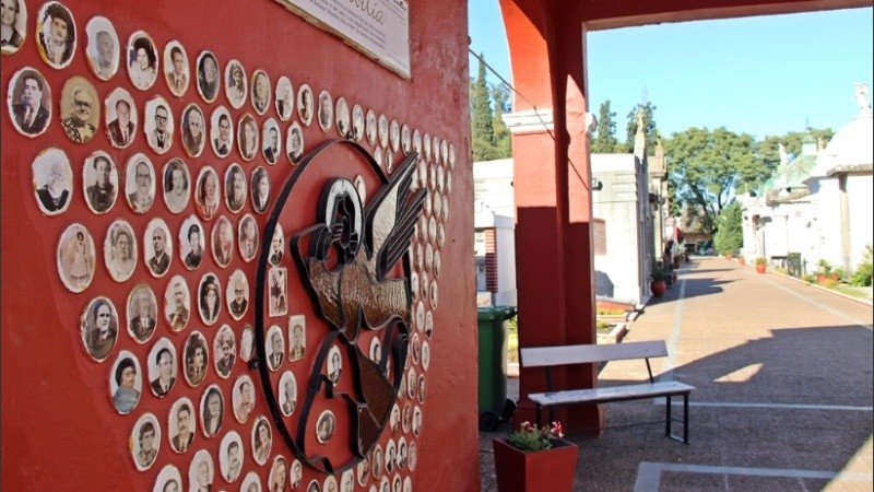 Los restos estaban en el cementerio de San Lorenzo.