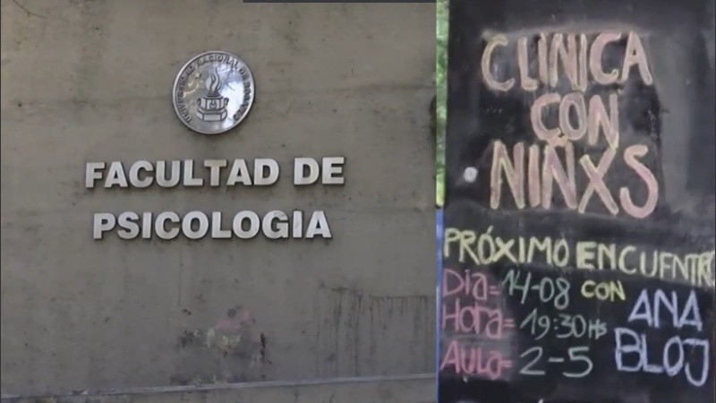 Las opiniones en la facultad de Psicología de la UNR.