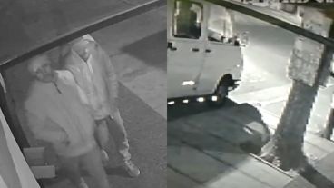 Las cámaras de seguridad captaron el robo.