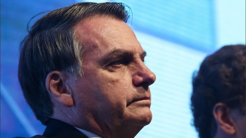 Bolsonaro cargó duro contra un periodista.