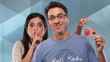 La pareja protagonizó escenas muy graciosas en tono publicitario.