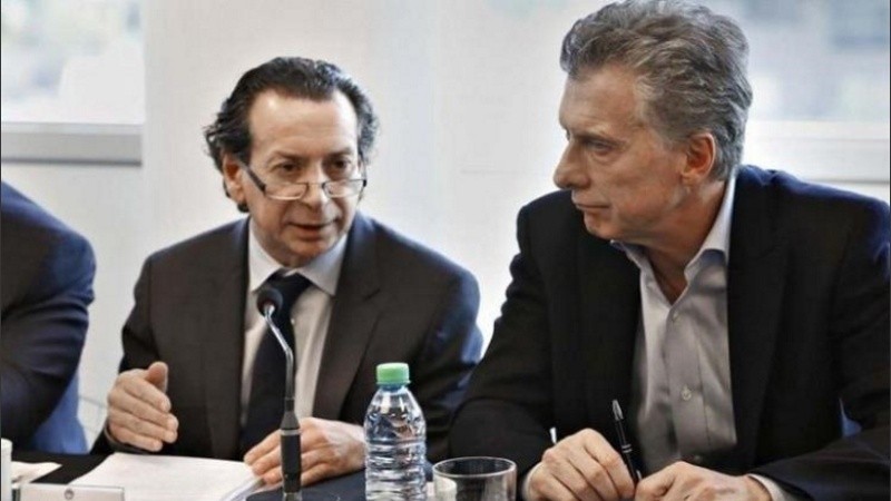 Sica y Macri. 
