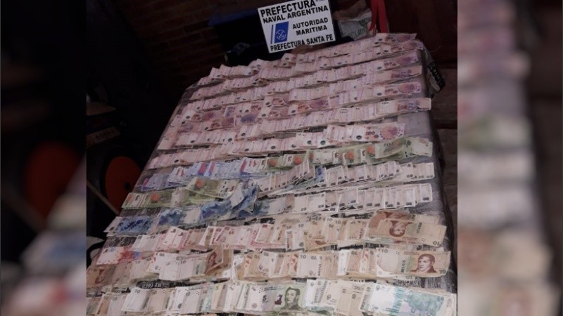 Se incautó más de medio millón de pesos.