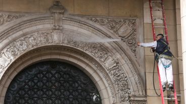 Las tareas de limpieza se encuentran en su etapa final.