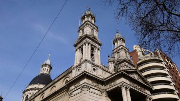 Así quedó la parte alta de la Catedral tras los trabajos de limpieza.