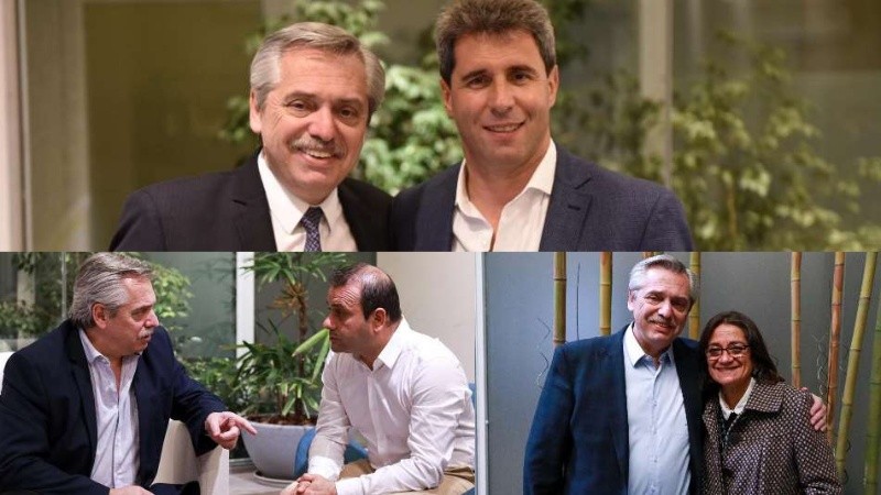 Fernández recibió a Uñac (San Juan), Herrera Ahuad (Misiones) y Corpacci (Catamarca).