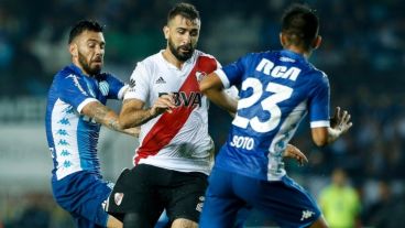 El delantero de River se vio involucrado en un accidente este viernes.