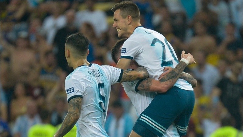 El rosarino Lo Celso, otra vez citado.