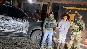 La detención del Lapo estuvo a cargo de la TOE.