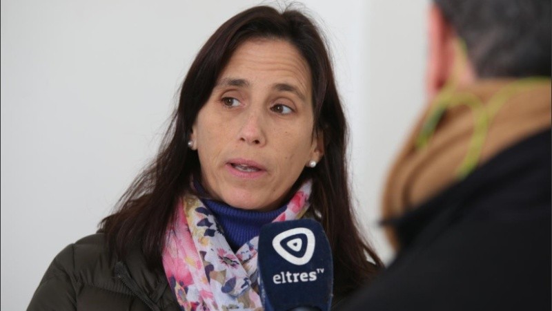 La subdirectora del hospital de niños Víctor J. Vilela, Carolina Binner