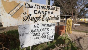 El club donde resultó herido el chico el sábado pasado.