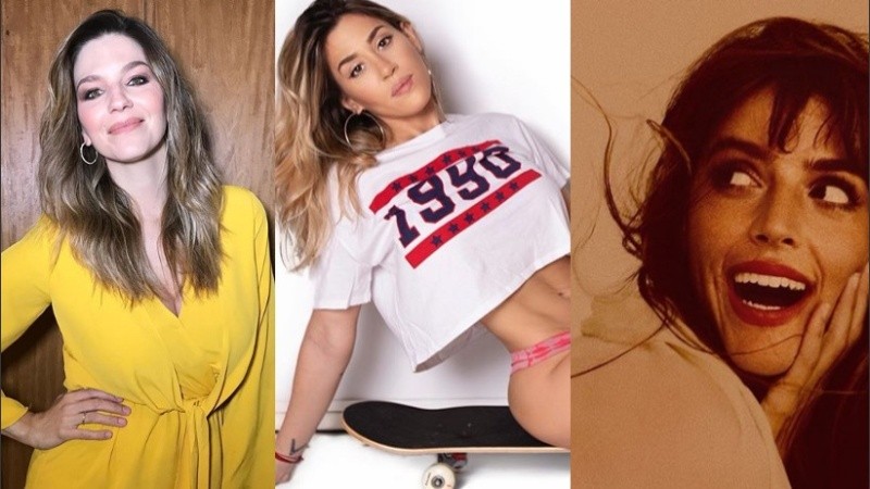 Las modelos y actrices se bancan entre ellas. 